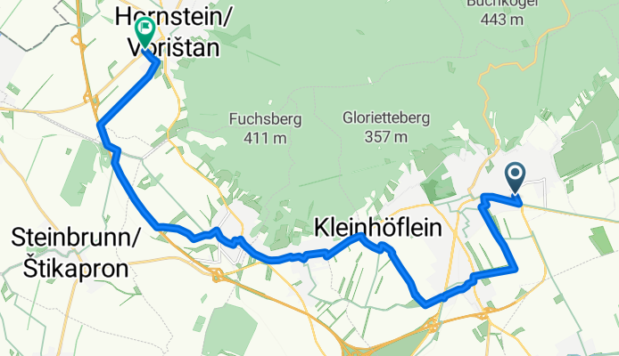 Kasernenstraße nach Wohnpark Ortsbach