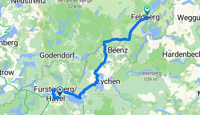 Zehdenicker Straße 34d nach Weidendamm