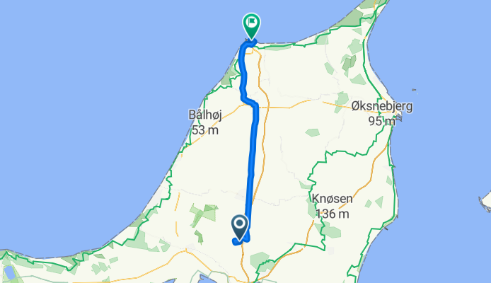 Von Fjerritslev bis Hirtshals