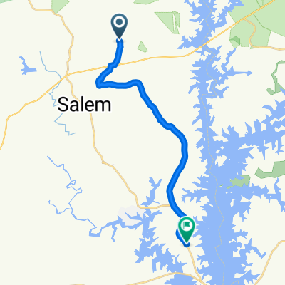 Shack Hollow Rd, Salem to Stamp Creek Rd, Salem