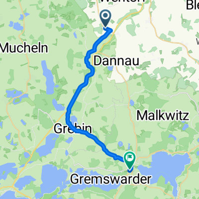 Vörstenmoor, Giekau nach Bahnhofstraße, Malente