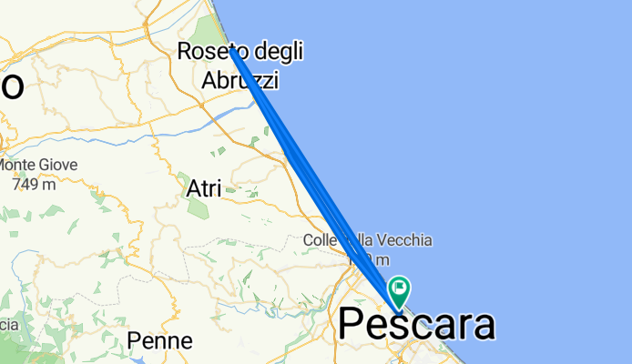 Da Via Caravaggio a Via Caravaggio