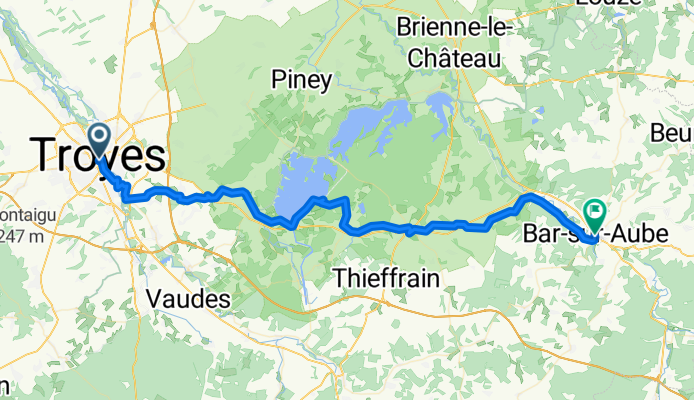 Troyes - Bar-sur-Aube