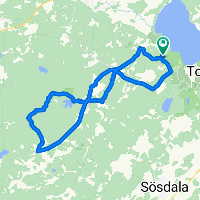 Tostarp, Tyringe nach Tostarp, Tyringe