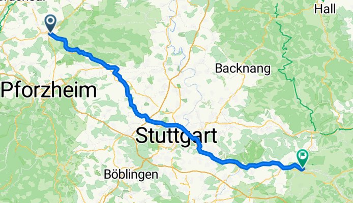 Maulbronn - Reichenbach an der Fils