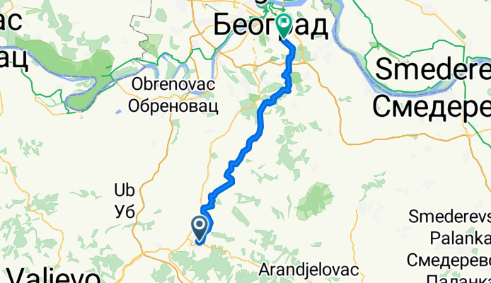 Route to Panticibro