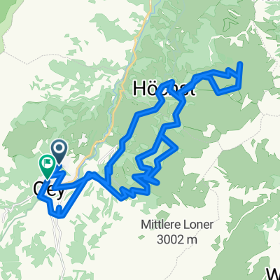 Tannenweg, Adelboden nach Dorfstrasse, Adelboden