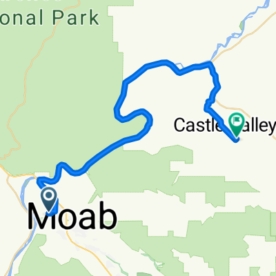 Route in Moab