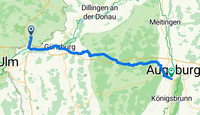 Bernstadt - Augsburg