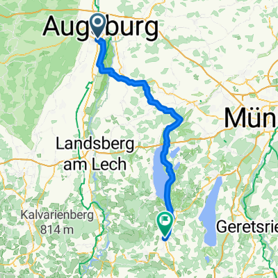 Augsburg - Dießen am Ammersee