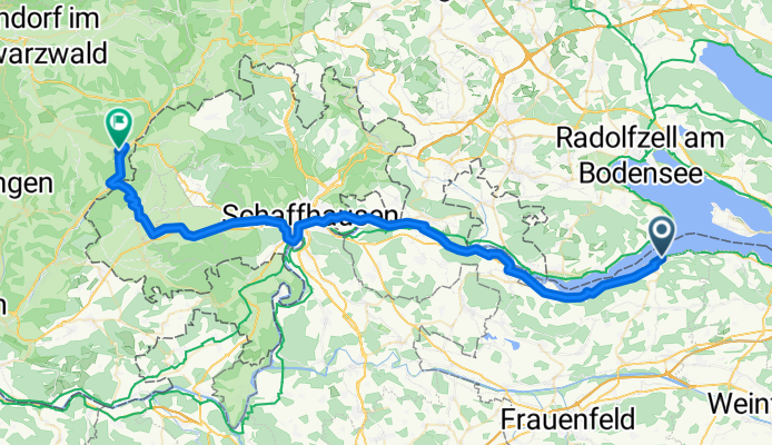 Steckborn - Stühlingen