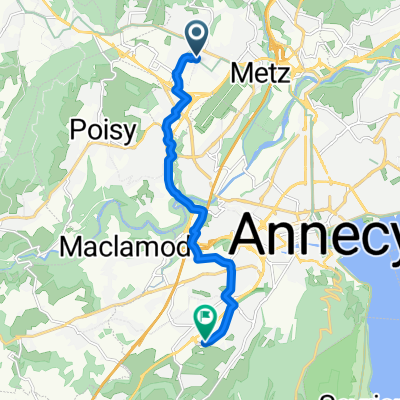 Mont Baron to Boulevard Costa de Beauregard