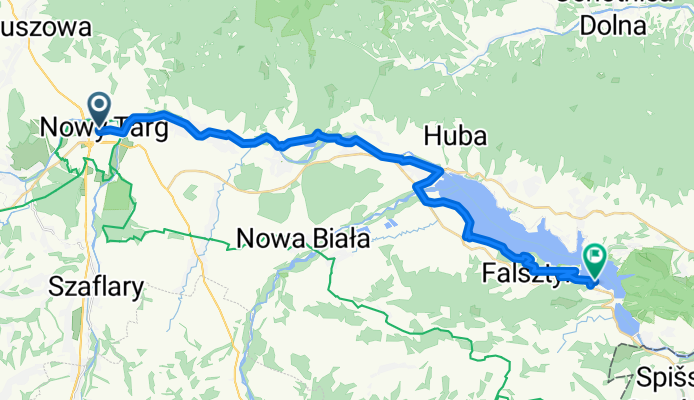 Szkolna, Nowy Targ do Nad Zalewem, Niedzica