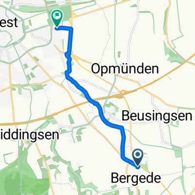 Trellenweg, 索斯特 nach Römerweg, 索斯特