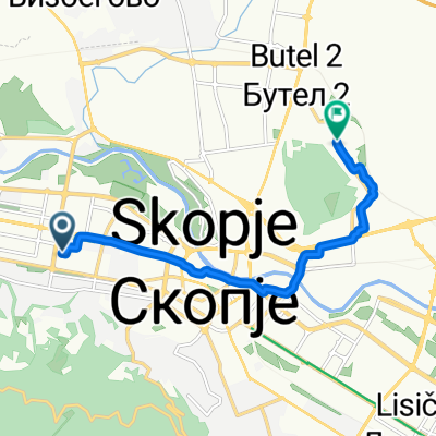 Karposh, Skopje to Koce Metalec, Skopje