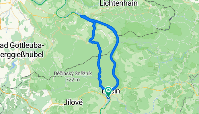 Ústecká, Děčín až Ústecká, Děčín