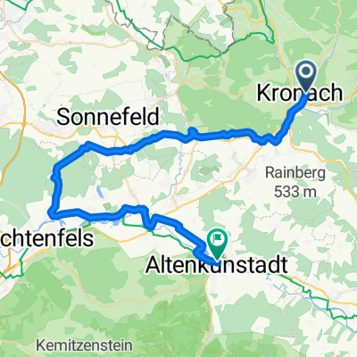 Route from Kronach