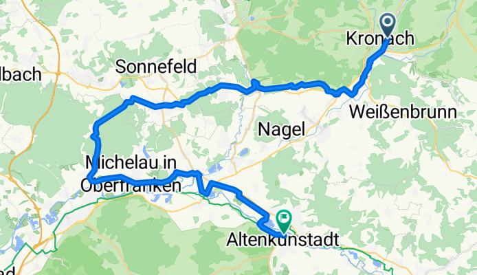 Route from Kronach
