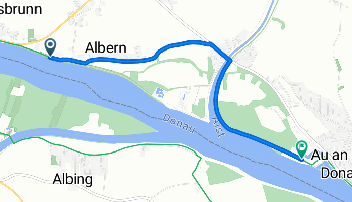 Albern, Mauthausen to Hafenstraße, Naarn im Machlande