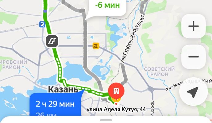 Foto 1 de la ruta de Bikemap "Лесная Поляна улица, Верхнеуслонский район до Сухая Река — Берновые Ковали — Семиозёрка, Высокогорский район"