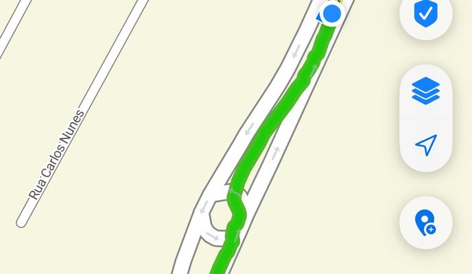 Photo 1 of the Bikemap route "Rua Antônio Simão Numa, Rio Grande a Rua Antônio Simão Numa, Rio Grande"