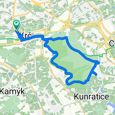 Dolnokrčská, Praha 4 do Na Staré vinici, Praha 4