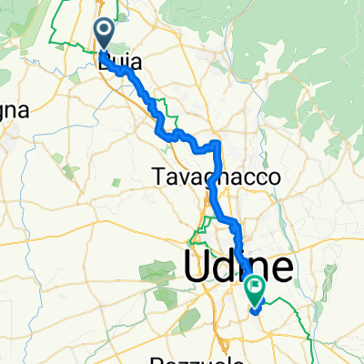 Útvonal innen: Via Ledra