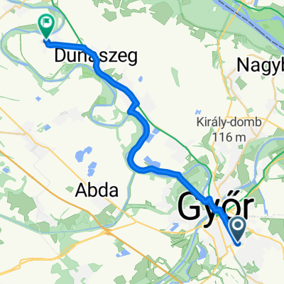 Tihanyi Árpád út, Győr - Magyar utca, Dunaszentpál