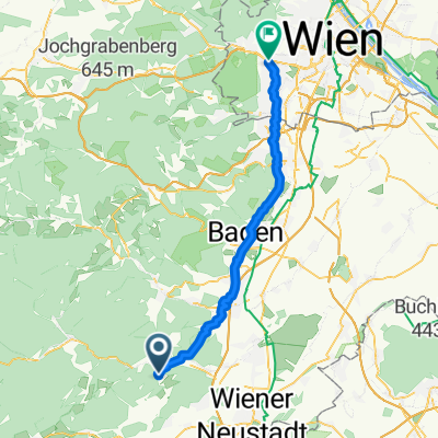 Von Markt Piesting bis Wien