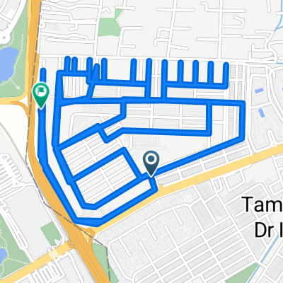 Jalan Aminuddin Baki Route