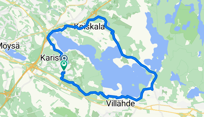 Kuusenlatvankatu, Lahti to Sampsantie, Villähde