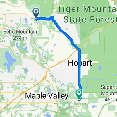 SE 136th St, Issaquah to Landsburg Rd SE, Ravensdale