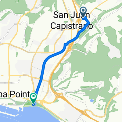 From San Juan Capistrano to Dana Point