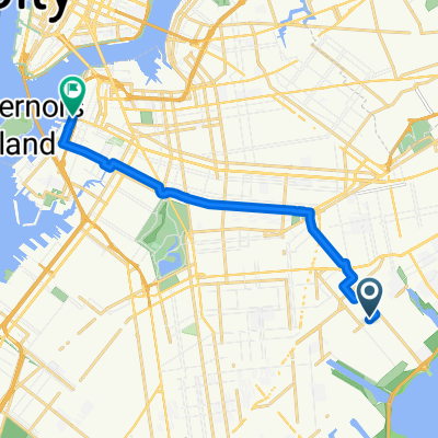 Flatlands Ave, New York to Brooklyn, New York