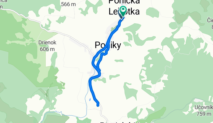 Námestie Mateja Kosca do Námestie Mateja Kosca