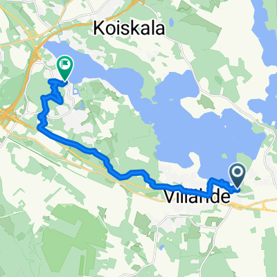 Sampsantie, Villähde to Lahti