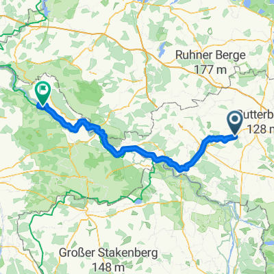 Pankeweg, Groß Pankow (Prignitz) nach Elbuferstraße, Neu Darchau