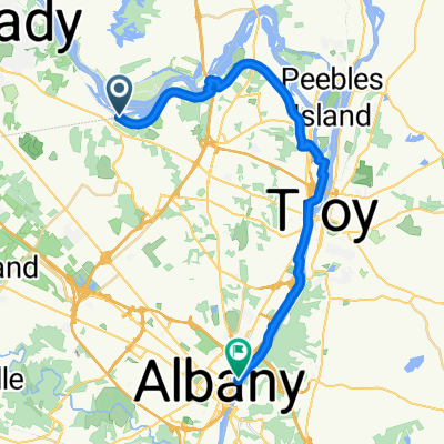 River Rd, Schenectady to Quay St, Albany