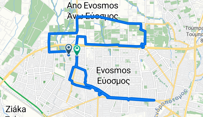 Νεμέας to Μελενίκου