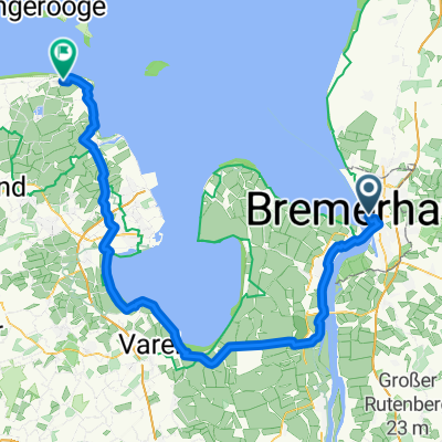 Am Neuen Hafen nach Störtebekerstraße