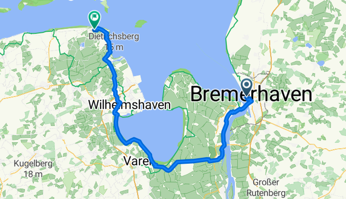 Am Neuen Hafen nach Störtebekerstraße