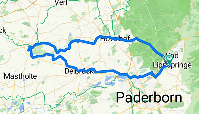 Bad Lippspringe Rietberg round trip