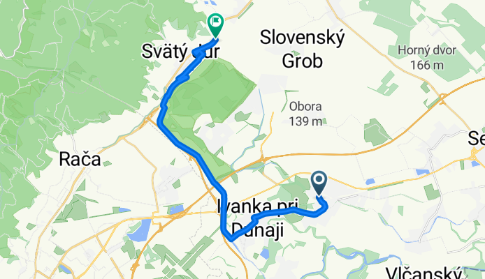 48.199, 17.295 nach 48.261, 17.234