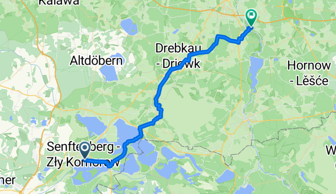 Von Senftenberg bis Neuhausen/Spree