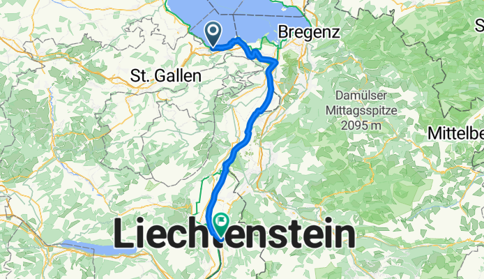 Bellevuestrasse to Städtle