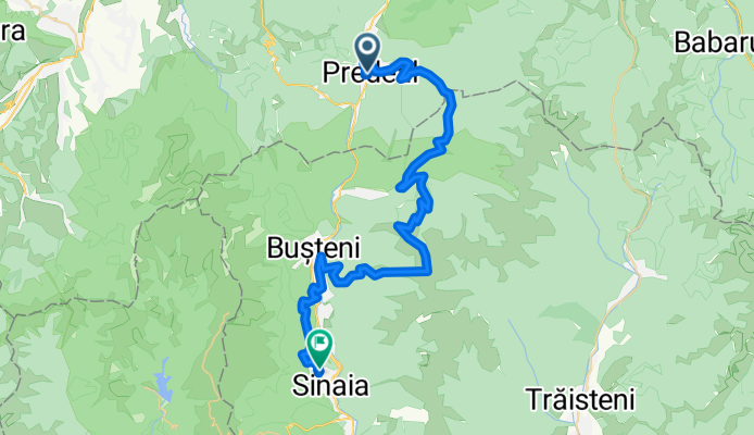 Bulevardul Mihail Săulescu, Predeal to Strada Aosta, Sinaia