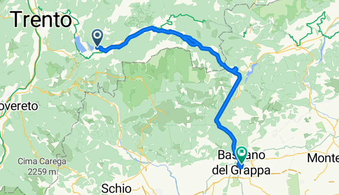 Tag 4: Levico → Bassano