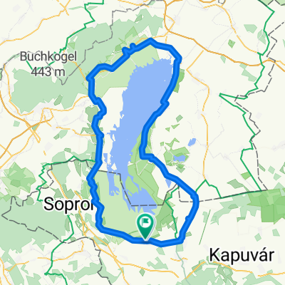 Útvonal innen: Kossuth Lajos utca