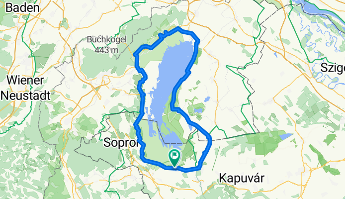 Útvonal innen: Kossuth Lajos utca