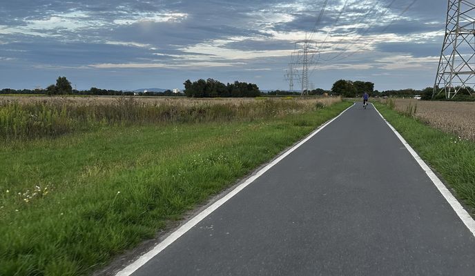 Foto 1 der Bikemap-Route "Ludwigstraße, Rodgau nach Ludwigstraße, Rodgau"
